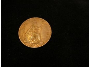 1966 Great Britain Large One Penny