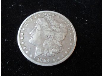 1884 P U.S. Morgan Silver Dollar