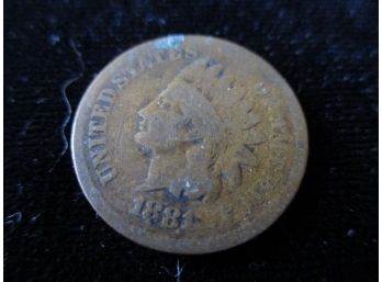1881 U.S. Indian Head Penny