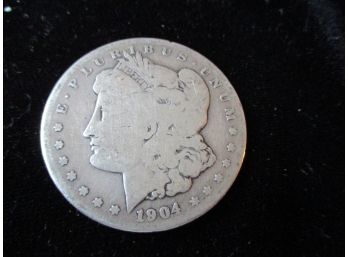 1904 S U.S. Morgan Silver Dollar