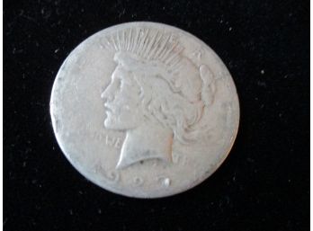 1927 P U.S. Peace Dollar
