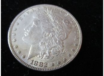 1882 P U.S. Morgan Silver Dollar