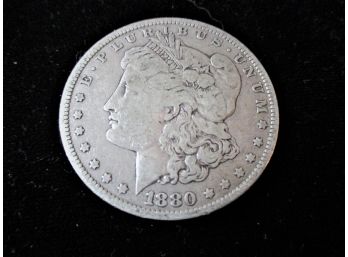 1880 P U.S. Morgan Silver Dollar