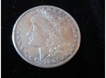 1901 S U.S. Morgan Silver Dollar