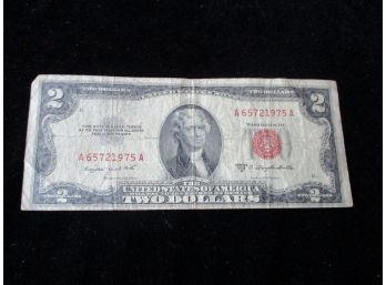 1953 B U.S. $2 Bill