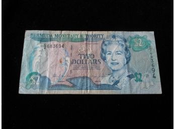 Bermuda $2 Bill, Dated May 24, 2000