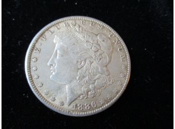 1886 P U.S. Morgan Silver Dollar