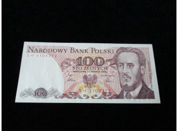 $100 Polish Bill, 1986