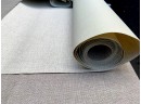 Large White Grasscloth And Partial Rolls Of Kerri Rosenthal Palm Paper
