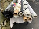 Beautiful Lots Of High End Fabric Bolts (9 Bolts)