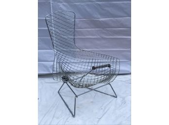 Estate Fresh Mid Century Modern 1960s Bertoia Wire Bird Chair For Knoll