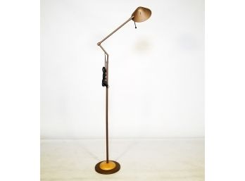 A Modern Adjustable Height Lamp
