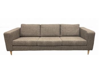 Stunning Contemporary Bo Concept Denmark Soft Tweed Sofa