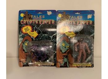 Tales From The CRYPTKEEPER Lot Of Two Mummy And Gargoyle - 1995 NEW TOYBIZ