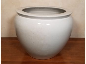 A Large Ceramic Planter