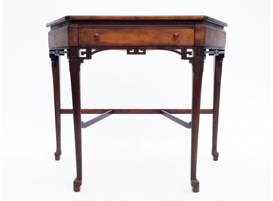 A Vintage Asian Export Exotic Hardwood Desk