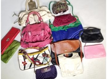 A Collection Of Ladies' Bags By Coach, Hobo, And Lambertson Truex