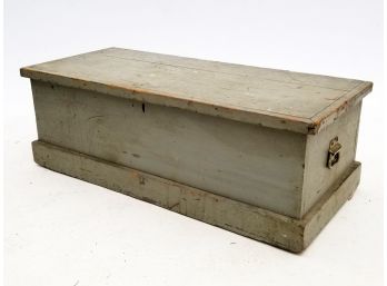 A Primitive Painted Pine Toolbox