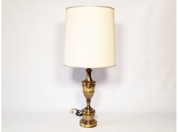 A Large Brass Lamp