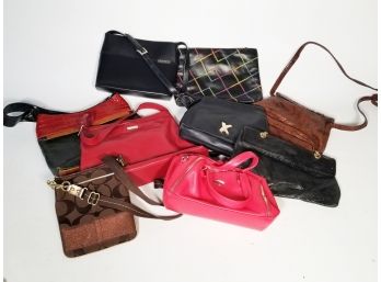 Ladies' Purses By Coach, Cole Haan, And More