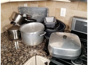 Kitchen Metals - Pots, Pans, Trays And More