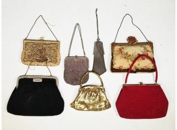 An Assortment Of Vintage And Antique Ladies' Purses