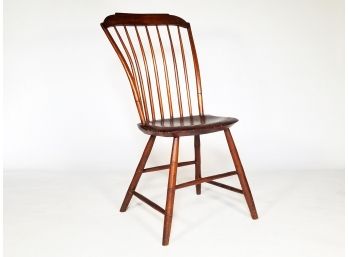An Early American Spindle Back Chair