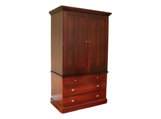 CRATE AND BARREL 4 Drawer Armoire