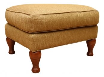 Custom Reupholstered Ottoman