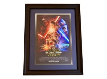 Framed Star Wars THE FORCE AWAKENS Mini Poster
