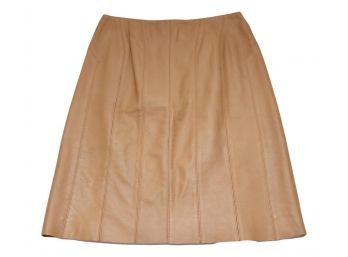 Authentic ETCETERA Soft Genuine Leather Skirt
