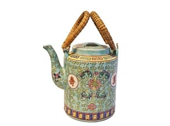 Oriental Ceramic Teapot