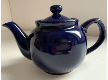 Royal Blue Old Amsterdam # 1701 Porcelain Works Teapot 2 Cups