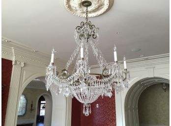 Amazing  8 Arms Crystal Dining Room Chandelier