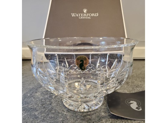 New In Box Waterford 8 ' Lismore Footed Bowl