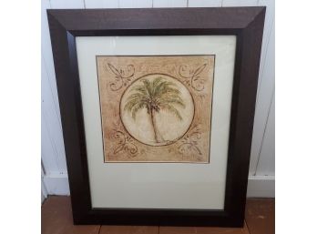 Palm Tree Framed Art