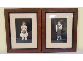 Two Framed  Sharon Trenoweth Prints