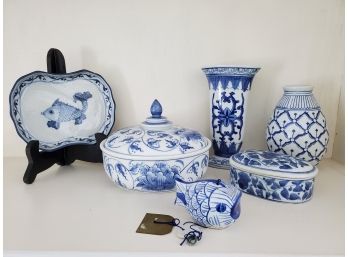 Asian Pottery Decor