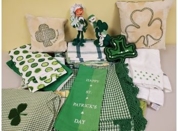Anna Lee Doll And More St Patrick's Day Decor Lot