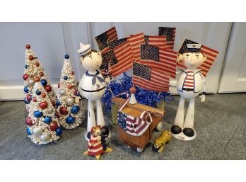 Fourth Of July Decor Lot #1
