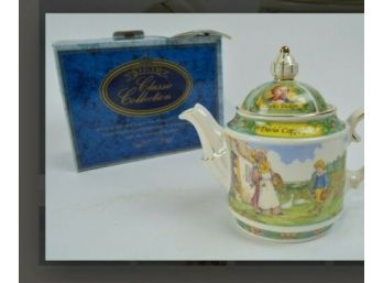 Sadler Classic Collections Dickens Teapot & Lid - Featuring David Copperfield. New In Original Box