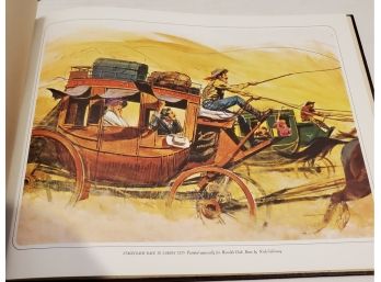 1964 Large Book: 'Portfolio Of Paintings NEVADA -The First Hundred Years' 12 Full Page Full Color Plates