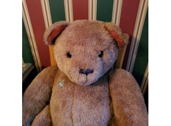 Rare!! Nice!! Vintage 1983 GUND Large 36' TEDDY BEAR  -with Tags - Jointed Limbs - Clean