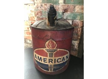 American STP 5 Gallon Oil Can