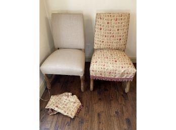 Pair Of Side Chairs By Marge Carson