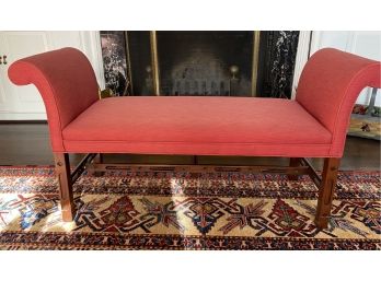 Rolled Arm Bench Seat From Southwood Reproductions
