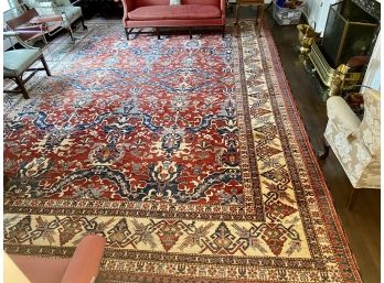 Large Wool Oriental Carpet