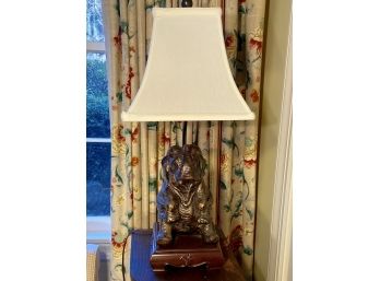 Seated Elephant Table Lamp