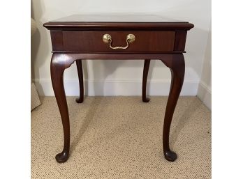 Single Drawer End Table From Hickory Chair Company