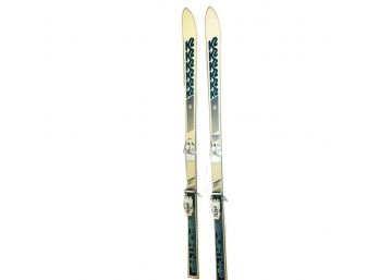 Vintage K2 Sport-RP Skis With Tyrolia 470 Bindings